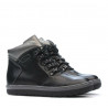 Botas niños 3006 negro combinado