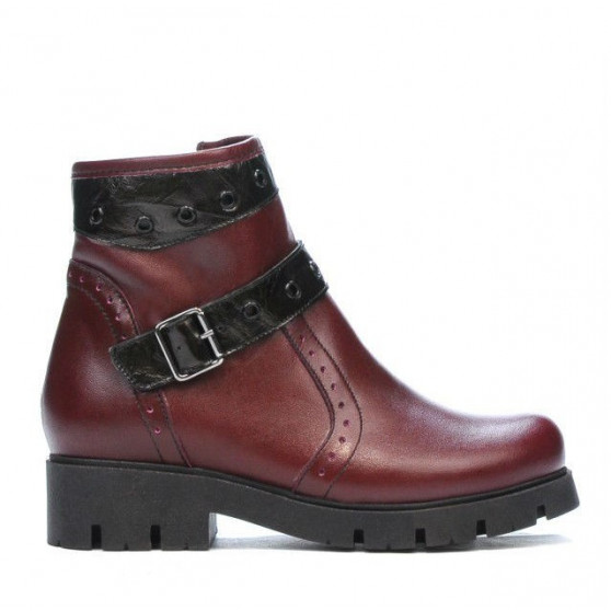 Botas para niños 3005 burdeos
