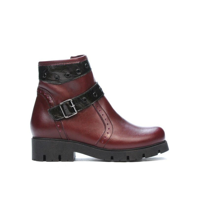Botas para niños 3005 burdeos