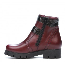 Botas para niños 3005 burdeos