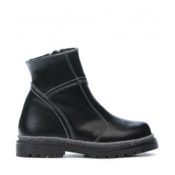 Botines para niños pequeños 35c negro