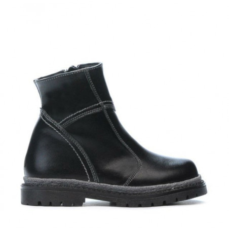 Botines para niños pequeños 35c negro