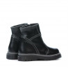 Botines para niños pequeños 35c negro