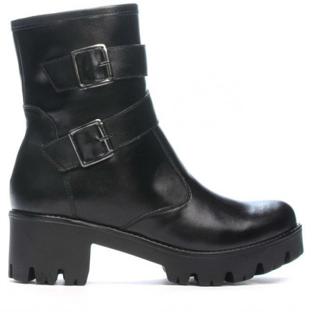 Botines de mujer 3312 negro