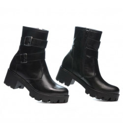 Botines de mujer 3312 negro