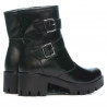 Botines de mujer 3312 negro