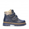 Botas para niños pequeños 37c índigo+bronceado