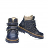 Botas para niños pequeños 37c índigo+bronceado