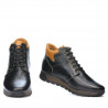 Botas hombres 495 negro+marrón
