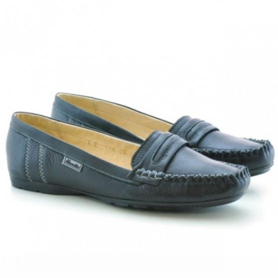 Mocasines mujer 619 negro