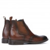 Botas de hombre 493 a café
