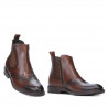 Botas de hombre 493 a café
