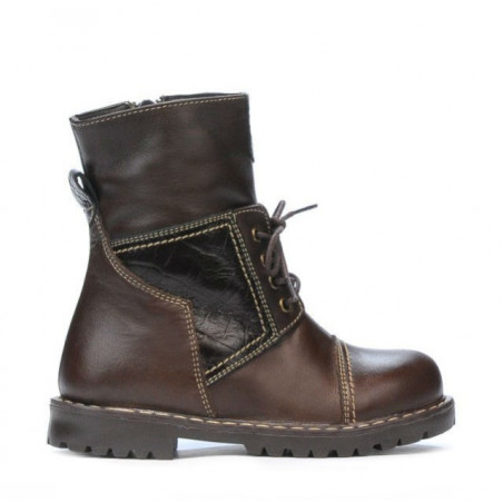 Botines para niños pequeños 36c cafe