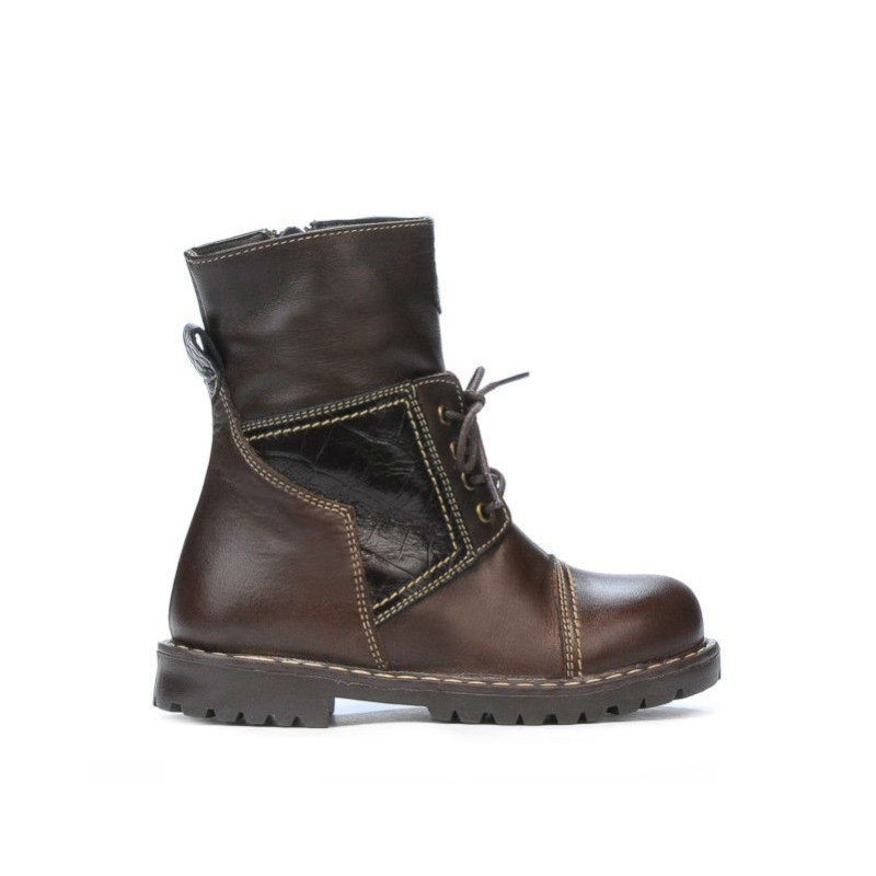 Botines para niños pequeños 36c cafe