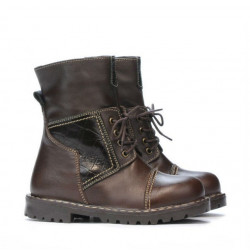 Botines para niños pequeños 36c cafe