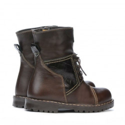 Botines para niños pequeños 36c cafe