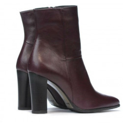 Botas de mujer 1157-1 burdeos