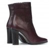 Botas de mujer 1157-1 burdeos