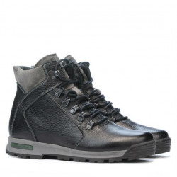 Botines para hombres 496 negro