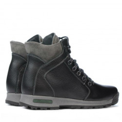 Botines para hombres 496 negro