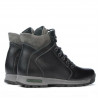 Botines para hombres 496 negro