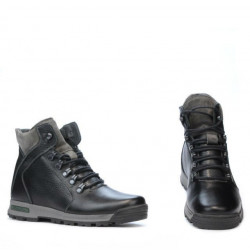 Botines para hombres 496 negro