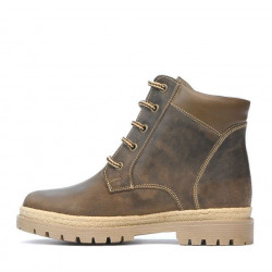 Botas para niños 3007 tuxon café