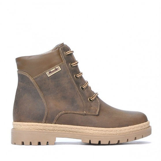 Botas para niños 3007 tuxon café