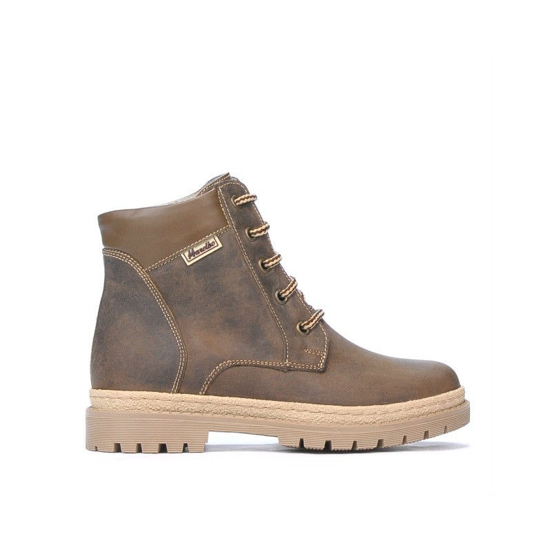 Botas para niños 3007 tuxon café