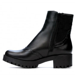 Botines de mujer 3314 negro
