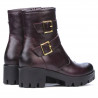 Botas mujer 3312 en burdeos