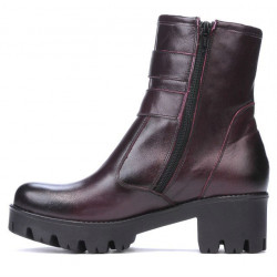 Botas mujer 3312 en burdeos