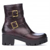 Botas mujer 3312 en burdeos