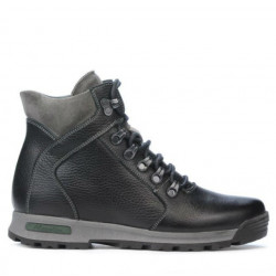 Botines para hombres 496 negro