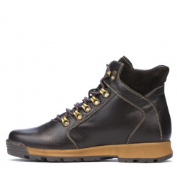Botines para hombre 496 café
