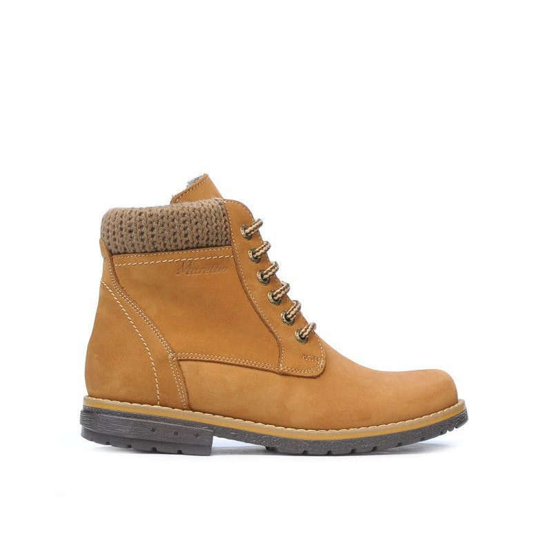 Botines para niños 3209 bufo marrón