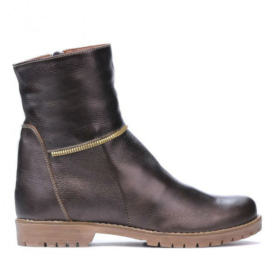 Botines de mujer 3306 cobrizo