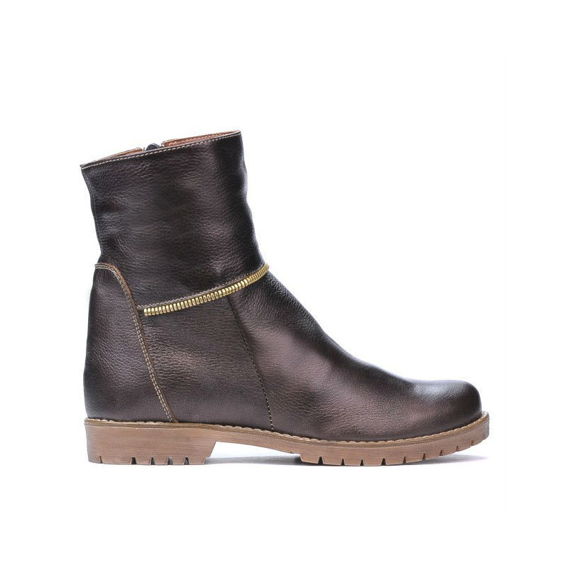 Botines de mujer 3306 cobrizo