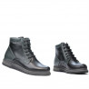 Botas de hombre 497 negro+gris