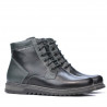 Botas de hombre 497 negro+gris