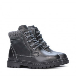 Botas para niños pequeños 29-1c negro