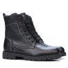 Botines para hombre 498 negro
