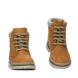 Botines para niños pequeños 29-2c bufo marrón