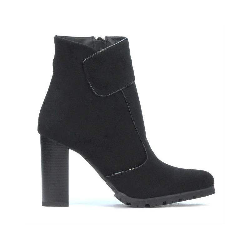 Botines de mujer 1168 negro antílope