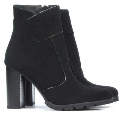 Botines de mujer 1168 negro antílope
