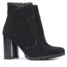 Botines de mujer 1168 negro antílope