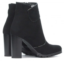 Botines de mujer 1168 negro antílope