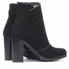 Botines de mujer 1168 negro antílope