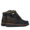 Botas para hombre 497 tuxon índigo+marrón