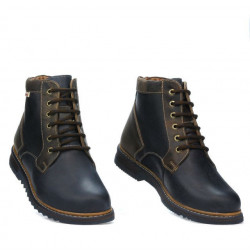 Botas para hombre 497 tuxon índigo+marrón